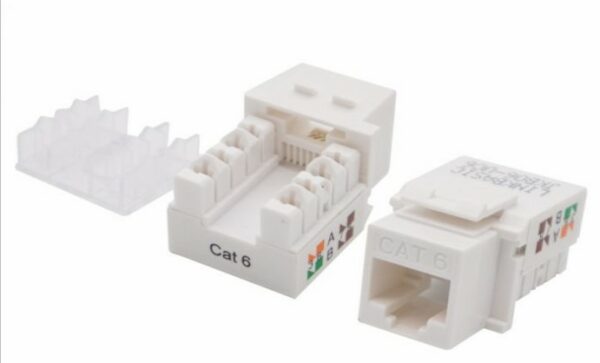 Linkbasic Cat6 UTP Keystone Jack (5 Pack)