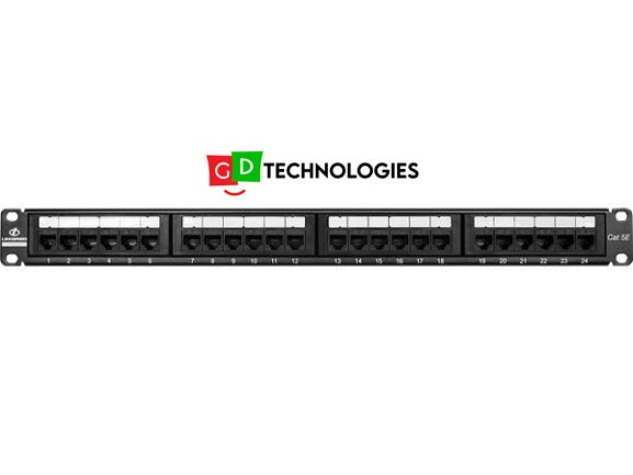 LINKBASIC CAT5E 24 PORT PATCH PANEL