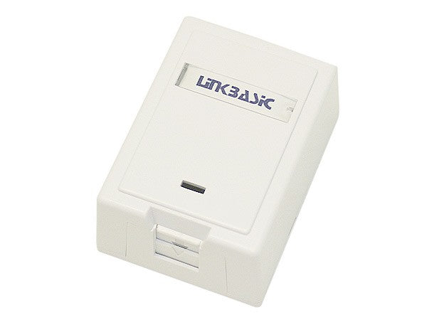 Linkbasic Cat5e Single Surface Mount Box (5 Pack)