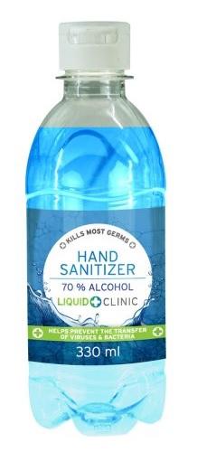 LIQUID CLINIC - HAND SANITIZER 330ML BOT