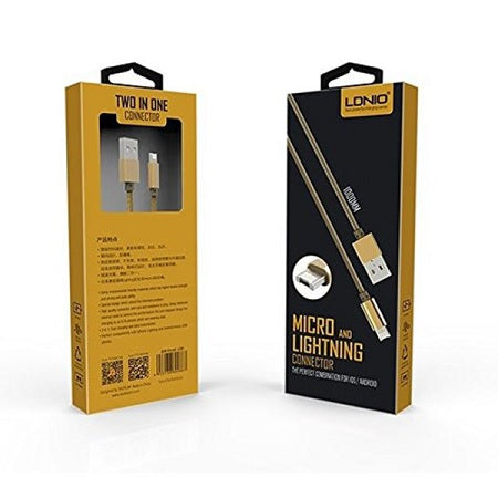 LDNIO CHARGING & DATA CABLE 2 IN 1 - image 2