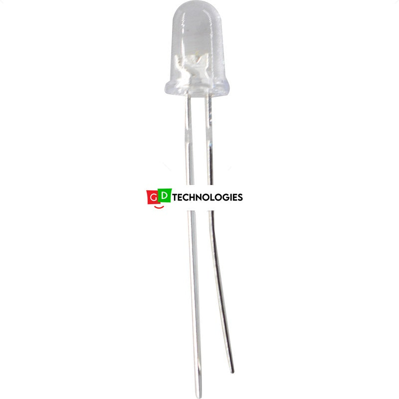 LED 5MM HI BRITE CLEAR / 10