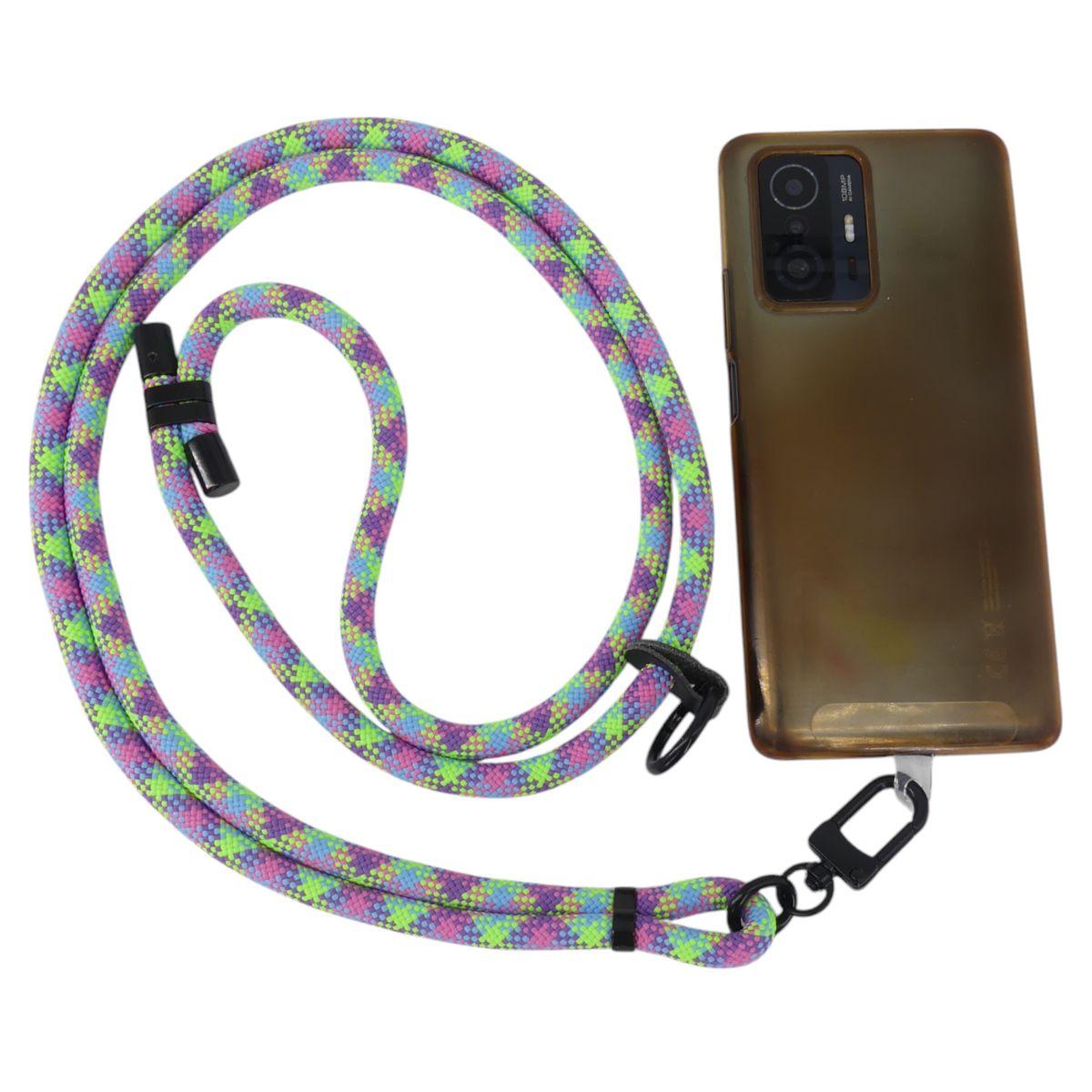 CELL LANYARDS 160CM RAINBOW B