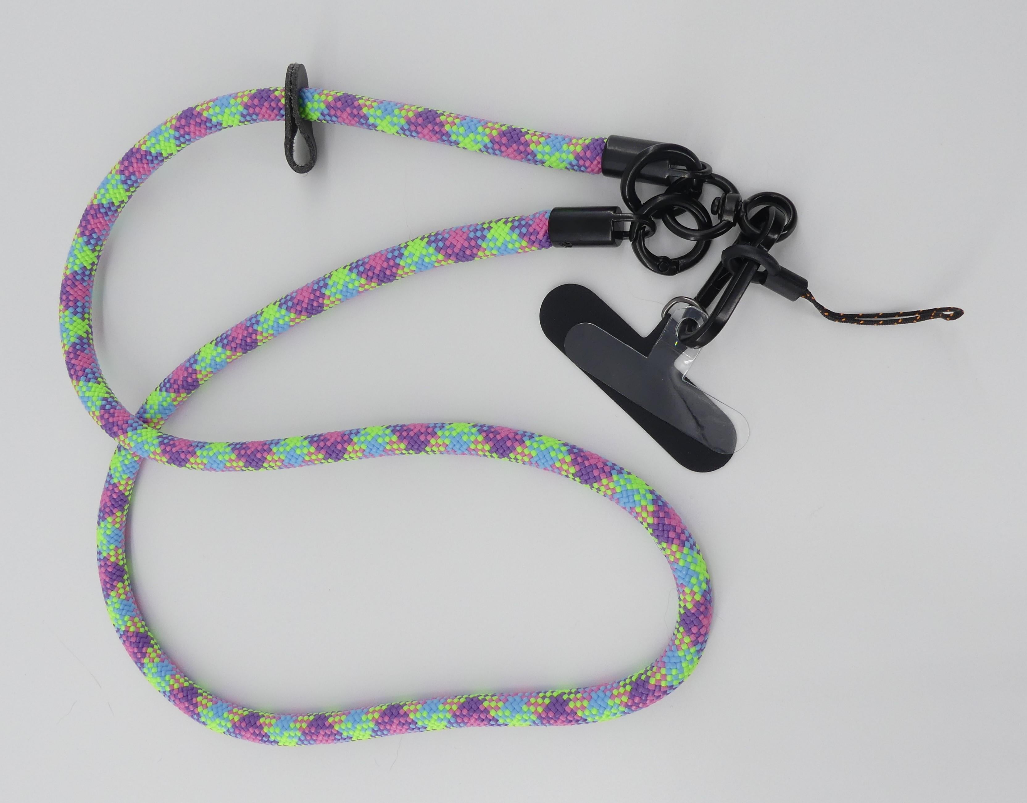 CELL LANYARDS 85CM RAINBOW B
