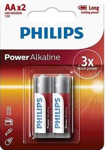 POWER ALKALINE BAT AA 2P - image 2
