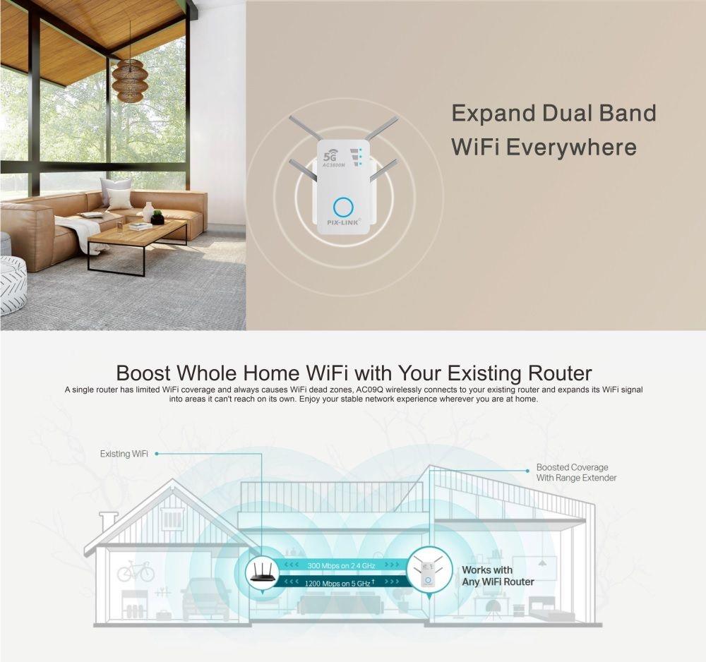 AC3800M DUAL BAND 5G EXTENDER