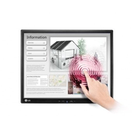 LG 17MB15T 17" HD (1280x1024) Touch Screen Desktop Monitor Refurbished