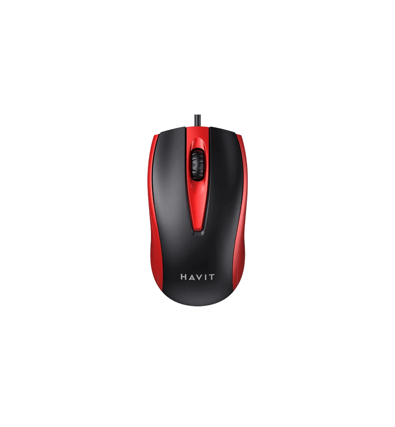 HAVIT USB MOUSE RED