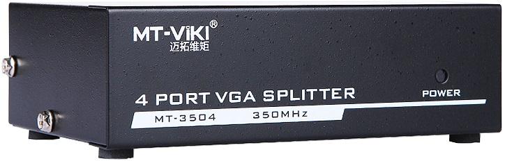 4 WAY VGA SPLTTER 350MHZ