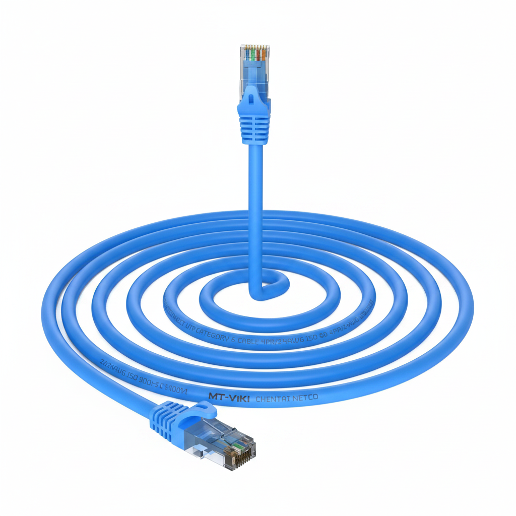 MT-VIKI 5M CAT6 CABLE BLUE - image 2