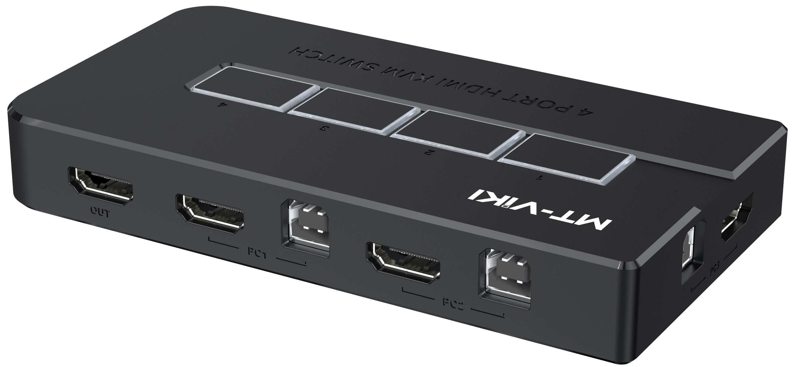 4 PORT MANUAL HDMI KVM SWITCH