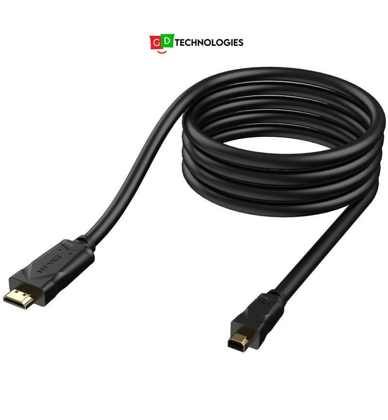 MT-VIKI DISPLAY PORT MINI (M) TO HDMI (M) 3.0M