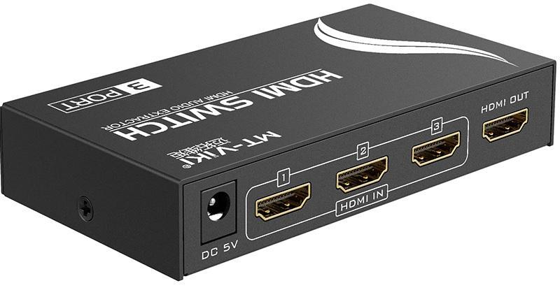 3 PORT HDMI SWITCH WITH AUDIO - REFURB