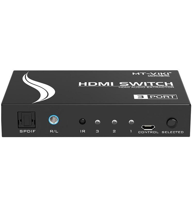 3 PORT HDMI SWITCH WITH AUDIO - image 2