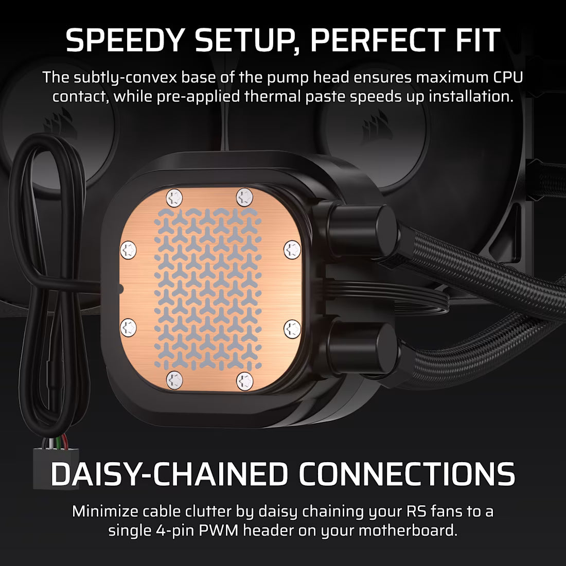NAUTILUS 240 RS LCD Liquid CPU Cooler – 2.1'''' IPS LCD Screen – RS120 Fans – 240 mm Radiator – LGA 1851/1700;
AMD® AM5/AM4 - - image 15
