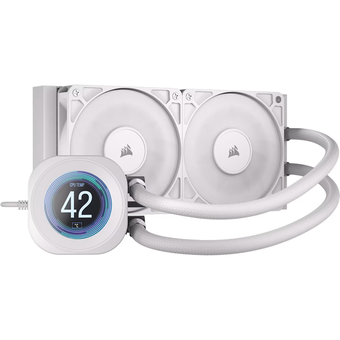 NAUTILUS 240 RS LCD Liquid CPU Cooler – 2.1'''' IPS LCD Screen – RS120 Fans – 240 mm Radiator – LGA 1851/1700;
AMD® AM5/AM4 - - image 12