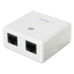 RJ45 WALL BOX DOUBLE - image 2