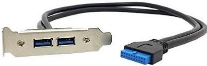 USB3.0  X 2 PORT  BACKPLATE - image 2