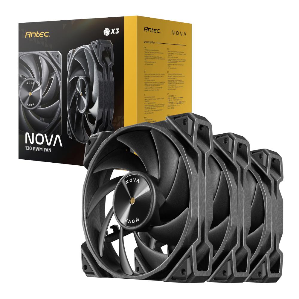 NOVA 120 PWM FAN 3 PACK WITH SPEED