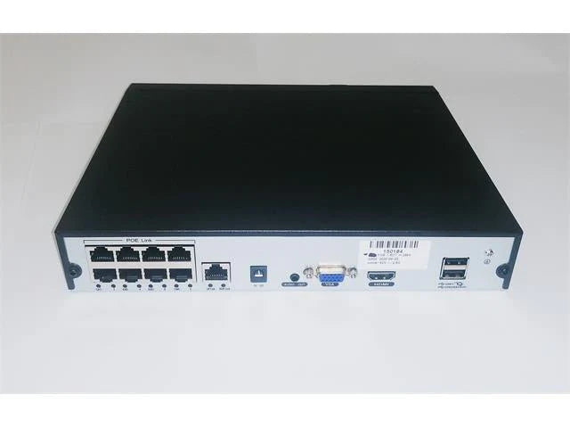 8CH POE NETWORK VIDEO RECODER