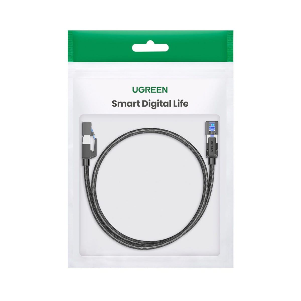 UGREEN Cat8 Nylon Braided Ethernet Cable - 40Gbps with Modular Plugs - 5m – image 5