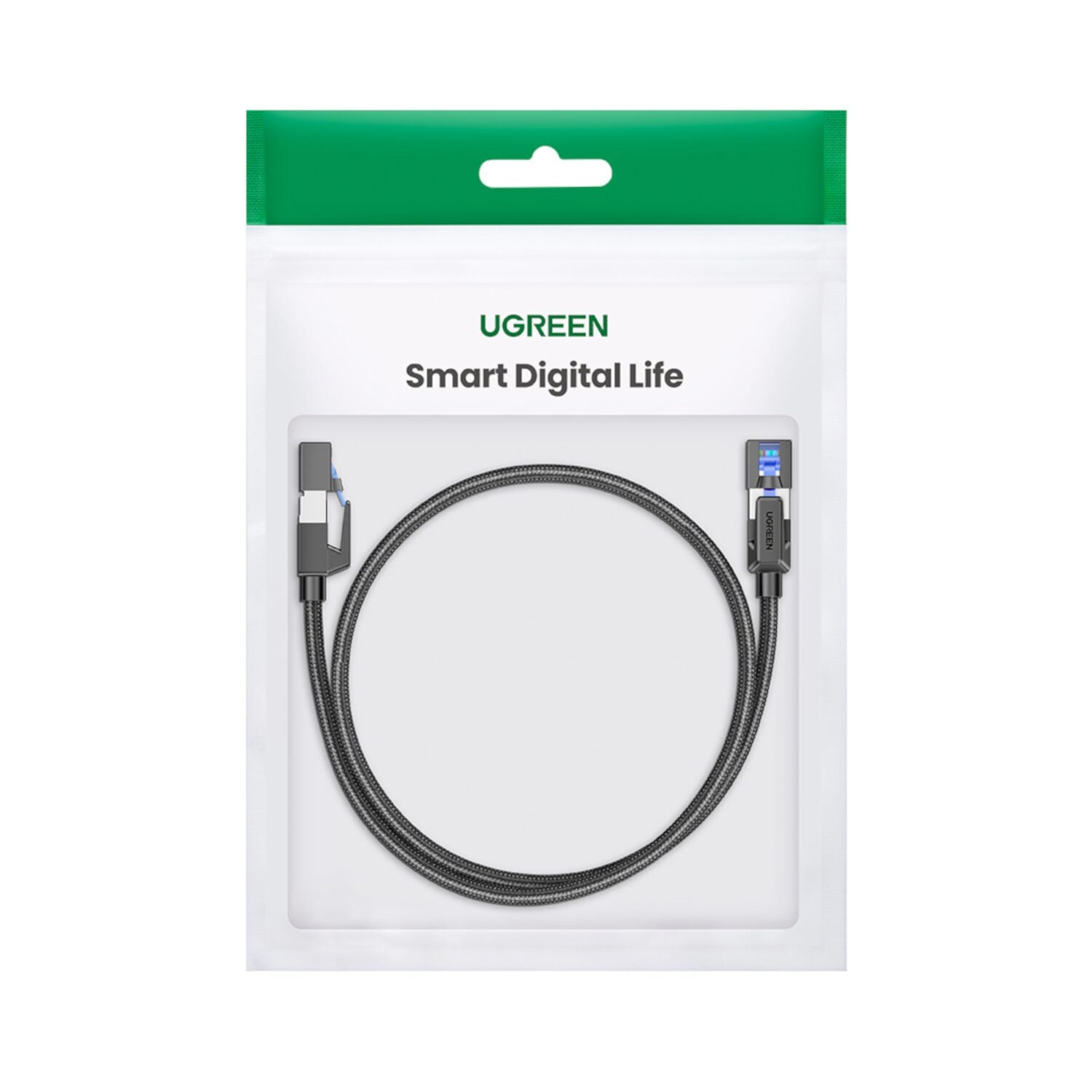 UGREEN Cat8 Nylon Braided Ethernet Cable - 40Gbps with Modular Plugs - 1m – image 5
