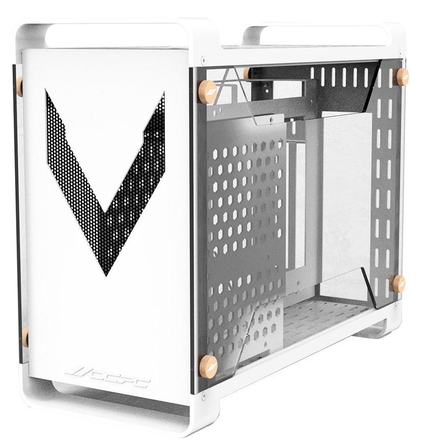 OCPC VITTORIA ITX PC CASE WHITE - image 2