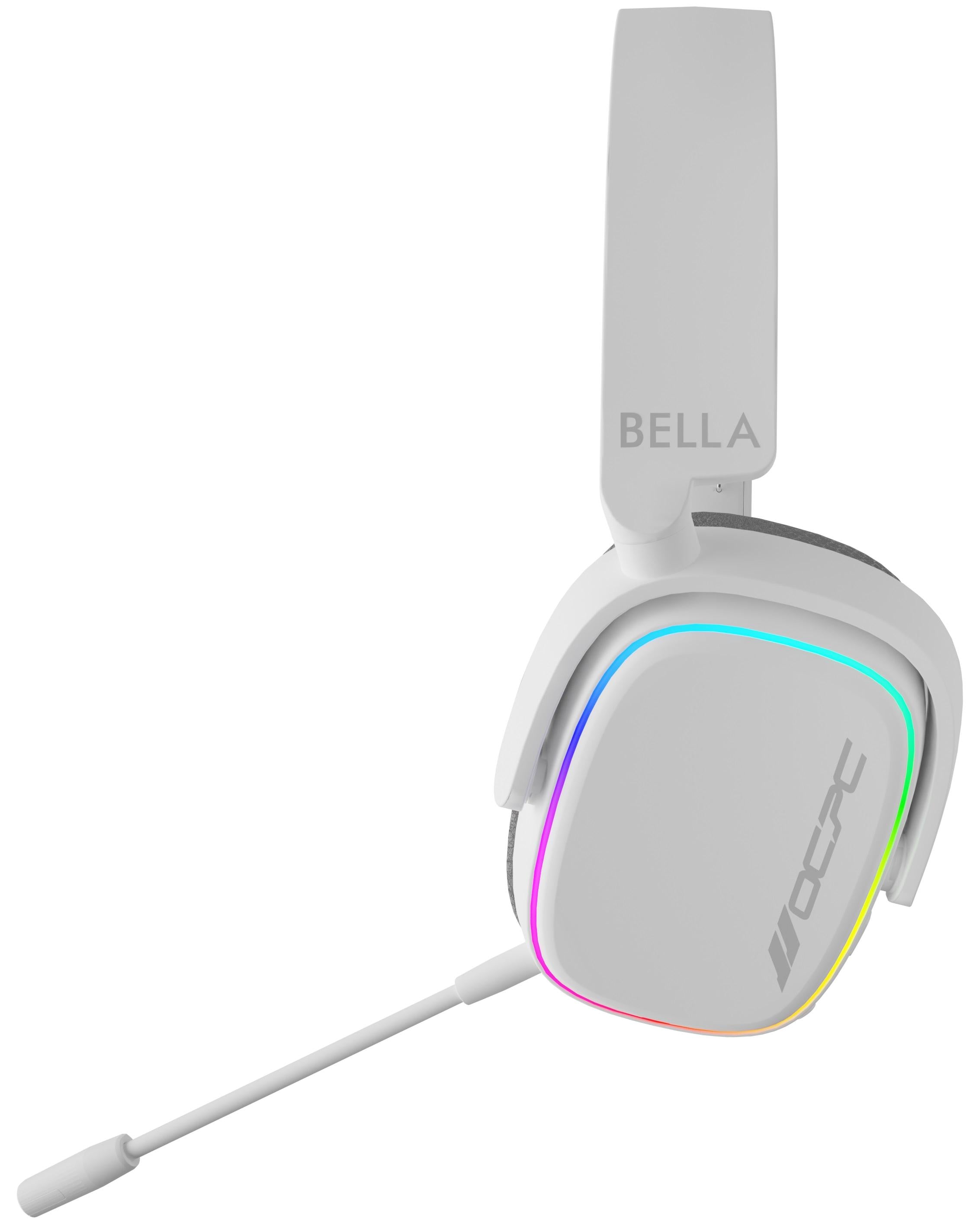 OCPC BELLA GAMING HEADSET 7.1 WHITE