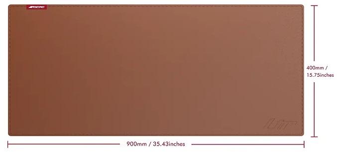 LTR GAMING MOUSEPAD XL BROWN