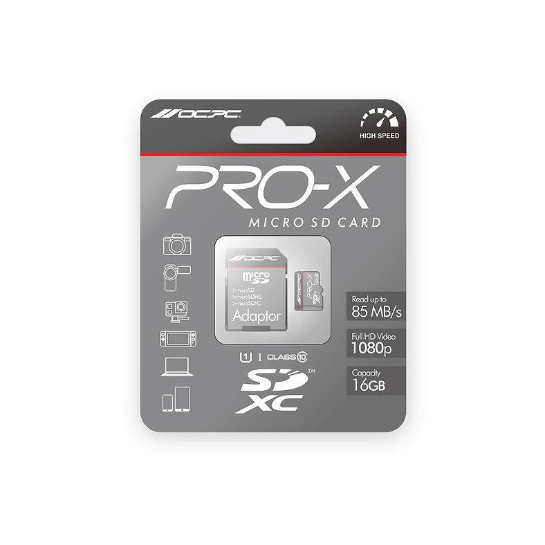 PRO-X VS U1 C10 16GB MICRO SDHC CARD