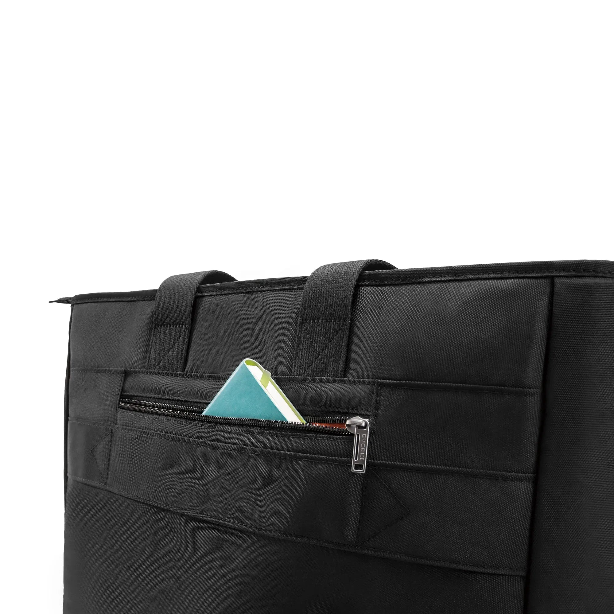 EVERKI BUSINESS  WOMEN'S TOTE | Fits up to 15.6 inch laptops | Slim and Feminine | Back zippered pocket | Key ring hook - image 17