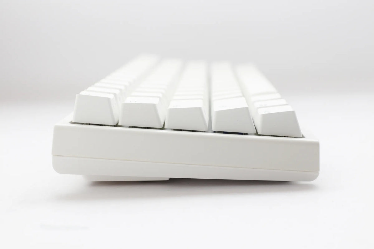 Ducky Keyboard One 2 Pro 60% Mechanical Keyboard; RGB; PBT Double Shot Keycaps - White- Cherry Black . - image 3