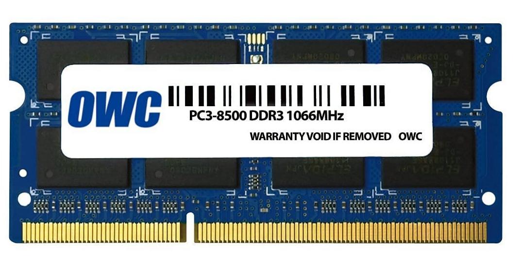 SODIMM:   4GB DDR3  1066 MAC