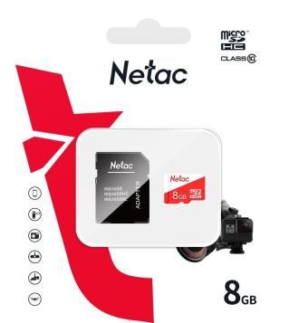MSD CL10:     8GB WITH ADAPTER