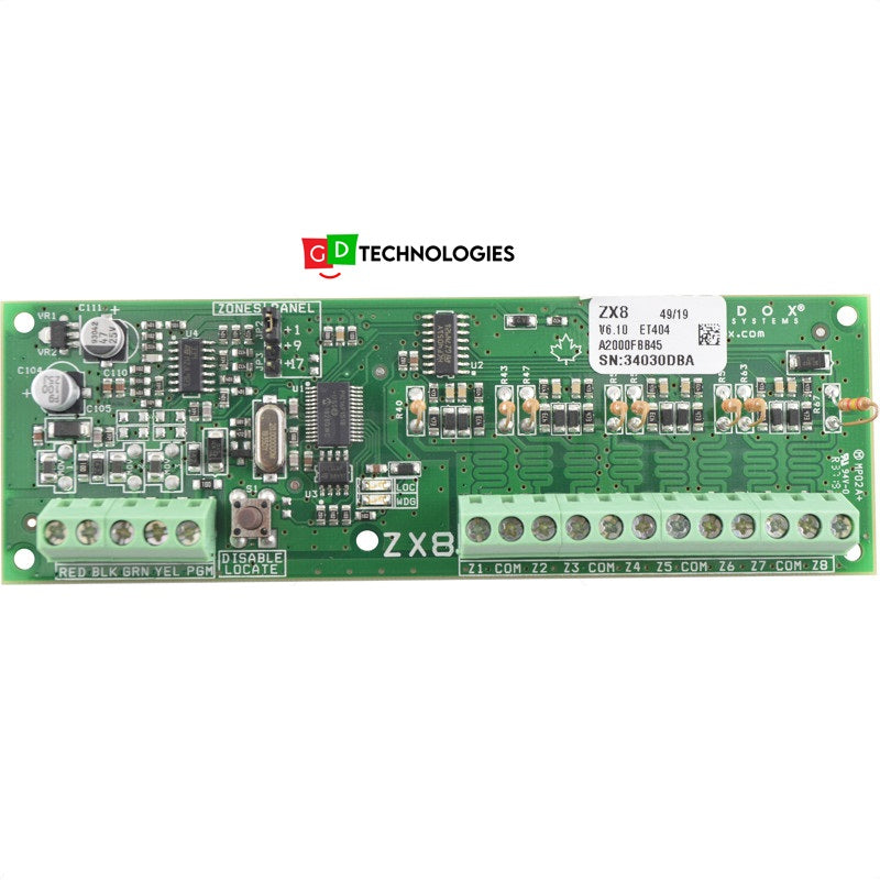 PARAOX DIGIPLEX EVO ZX8 8 ZONE EXPANDER MODULE PA3558
