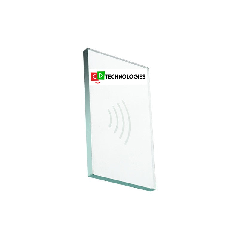 PAXTON NET2 READER INSERT - ARCHITECTURAL GLASS WITH LOGO
