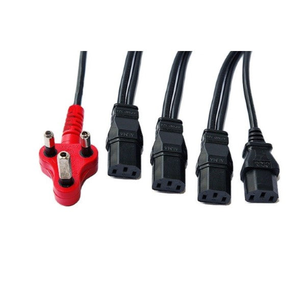 CABLE DEDICATED 3PIN TO 4 X IEC 4.8M - image 2