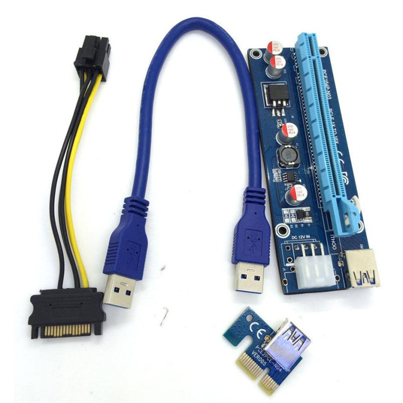 PCI-E RISER WITH 6PIN - image 2