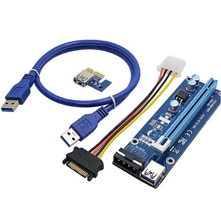 PCI-E RISER CABLE VERTICAL MOUNT 4 PIN - image 2