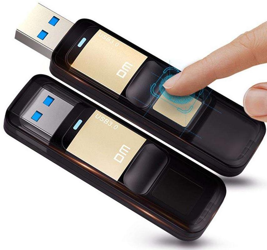64GB USB3.0 FINGERPRINT ENCRYPTION FLA