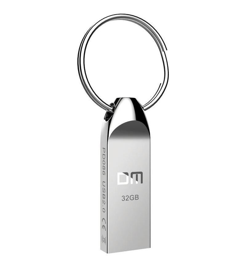 USB2: 32GB METALLIC KEYRING