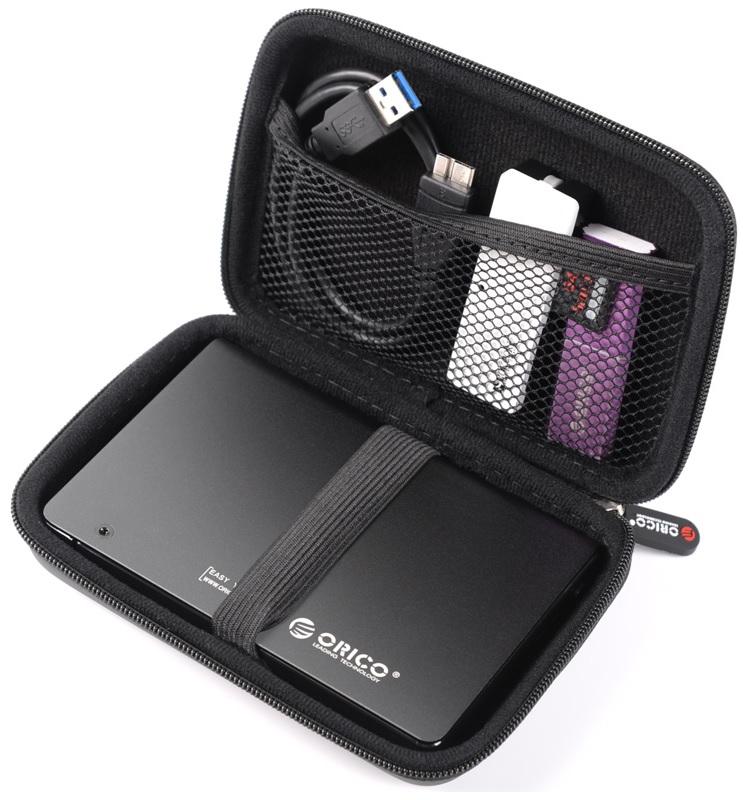 ORICO 2.5 PORTABLE HDD BAG BLACK