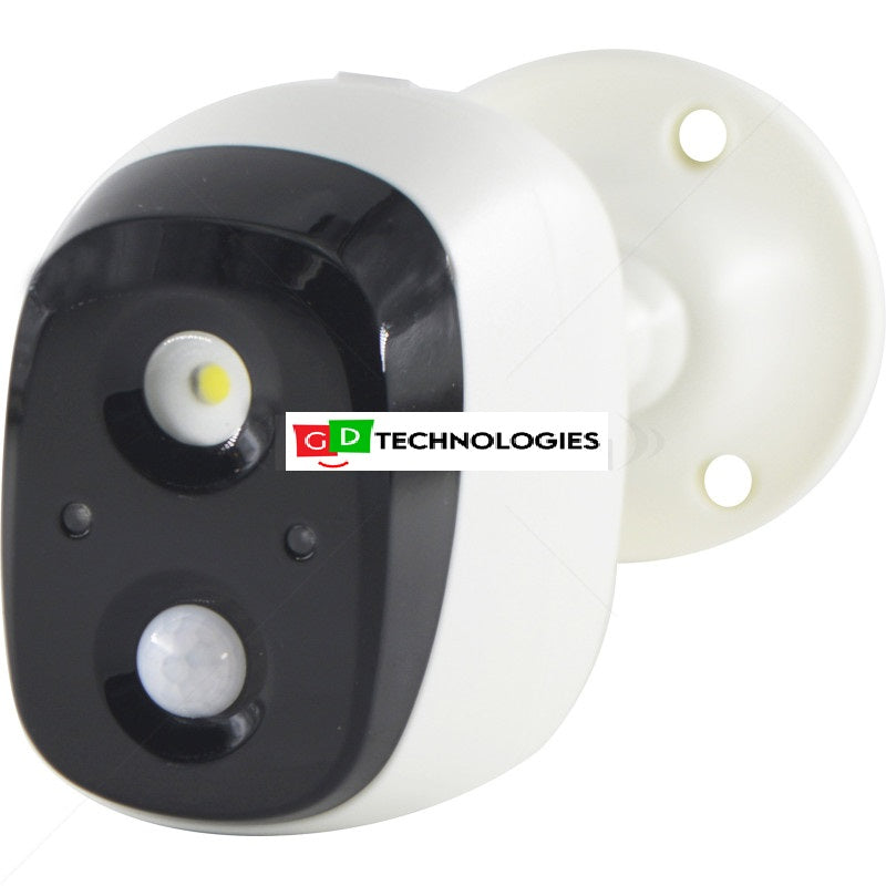 PIR MOTION SENSOR LIGHT WITH ALARM- REQUIRES BATTERIES