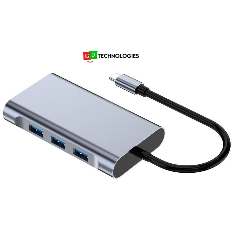 MICROWORLD USB-C 7-1 DOCKING STATION