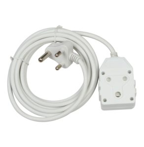 10M EXT CORD WHITE