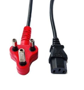 DEDICATED POWER CORD 3PIN TO 1 IEC 2M