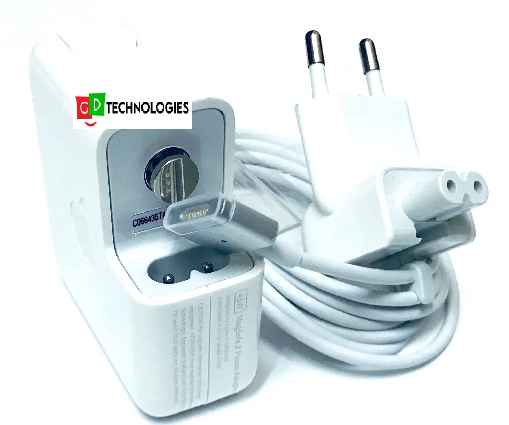 USED Original 45W MagSafe 2 Power Adapter / Charger for Apple MacBook Air 11-inch A1465 (Mid 2012 – Early 2015), MacBook Air 13 inch A1466 (Mid 2012 – Mid 2017) USED