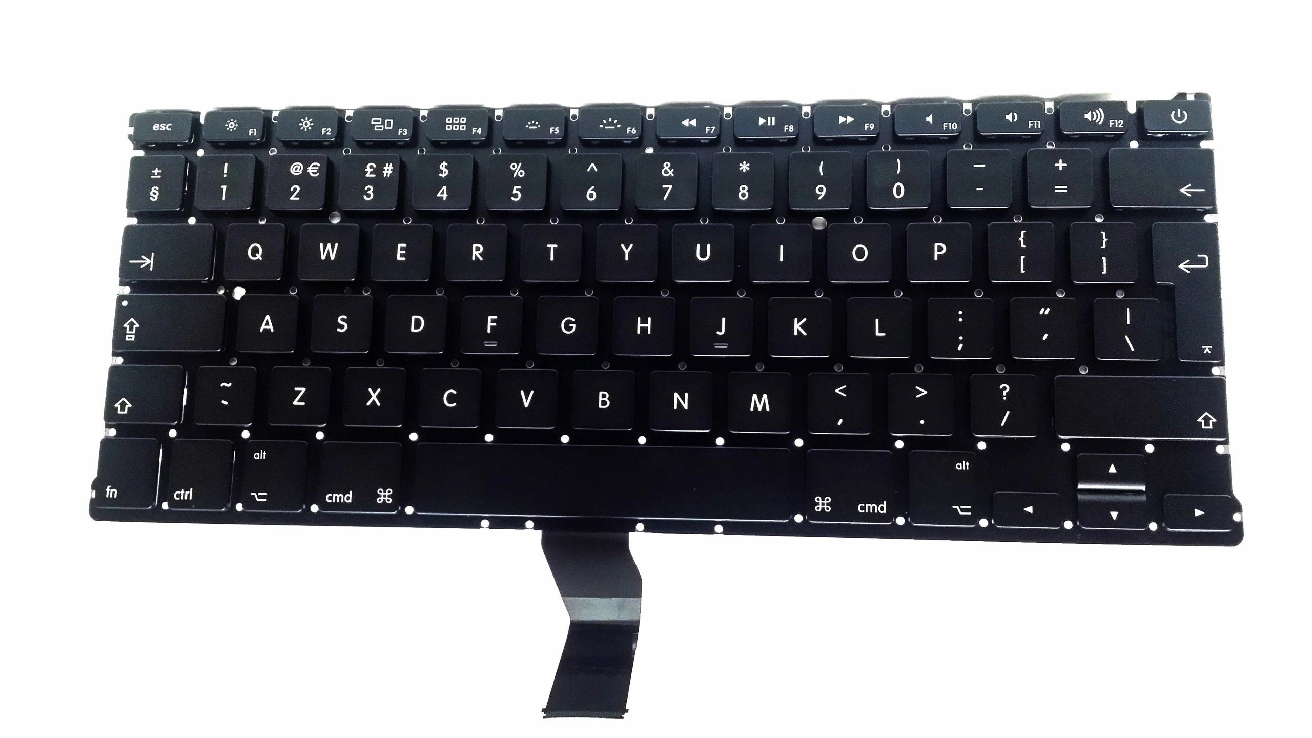A1369 Keyboard (UK Layout) for Apple MacBook Air 13 inch A1369 (Late 2010-Mid 2011) A1466 (Mid 2012 – Mid 2017)