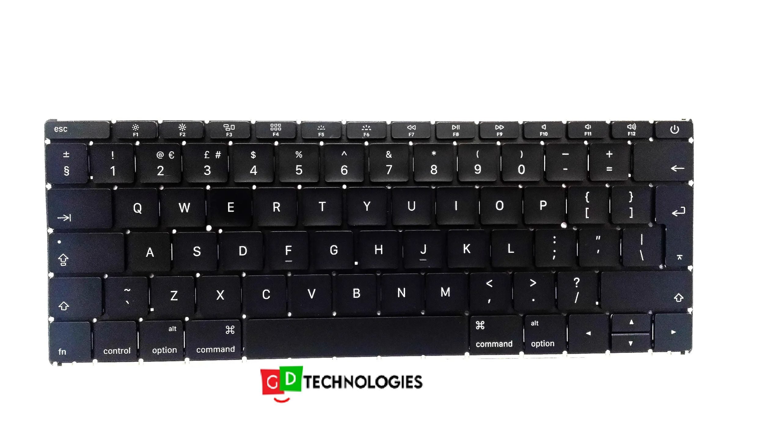 A1534 Keyboard (UK layout) for MacBook 12-inch Retina A1534 Early 2016-Mid 2017