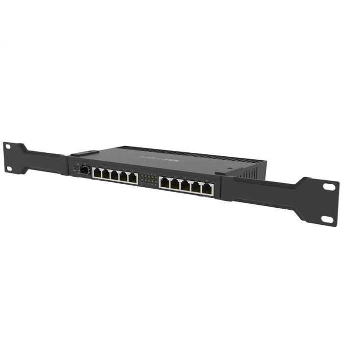 MikroTik 10 Port Gigabit 1SFP+ 4 Core L5 Rack-Mount Router